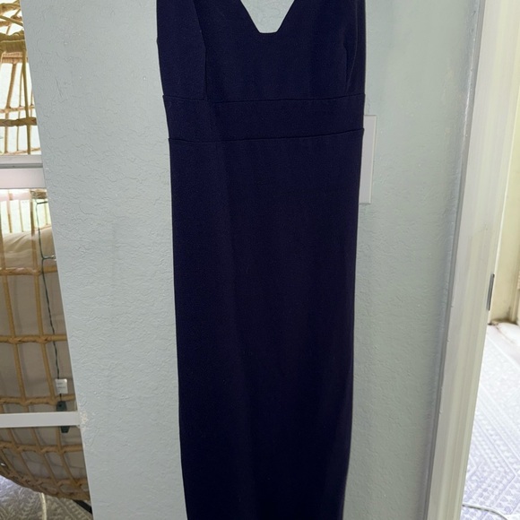 Lulu's Blue Bodycon Spaghetti Strap Midi Dress - Picture 6 of 8